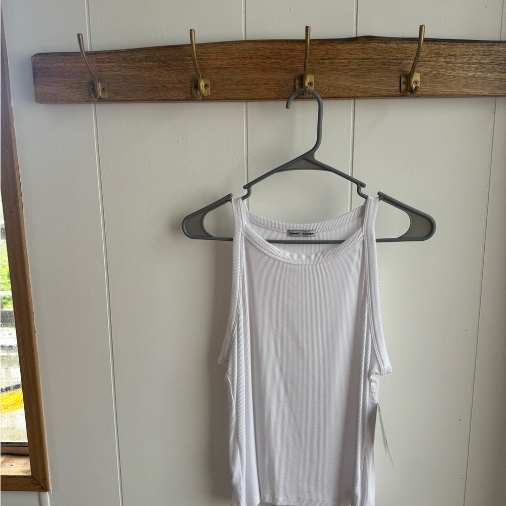 White Sleeveless Women's Top